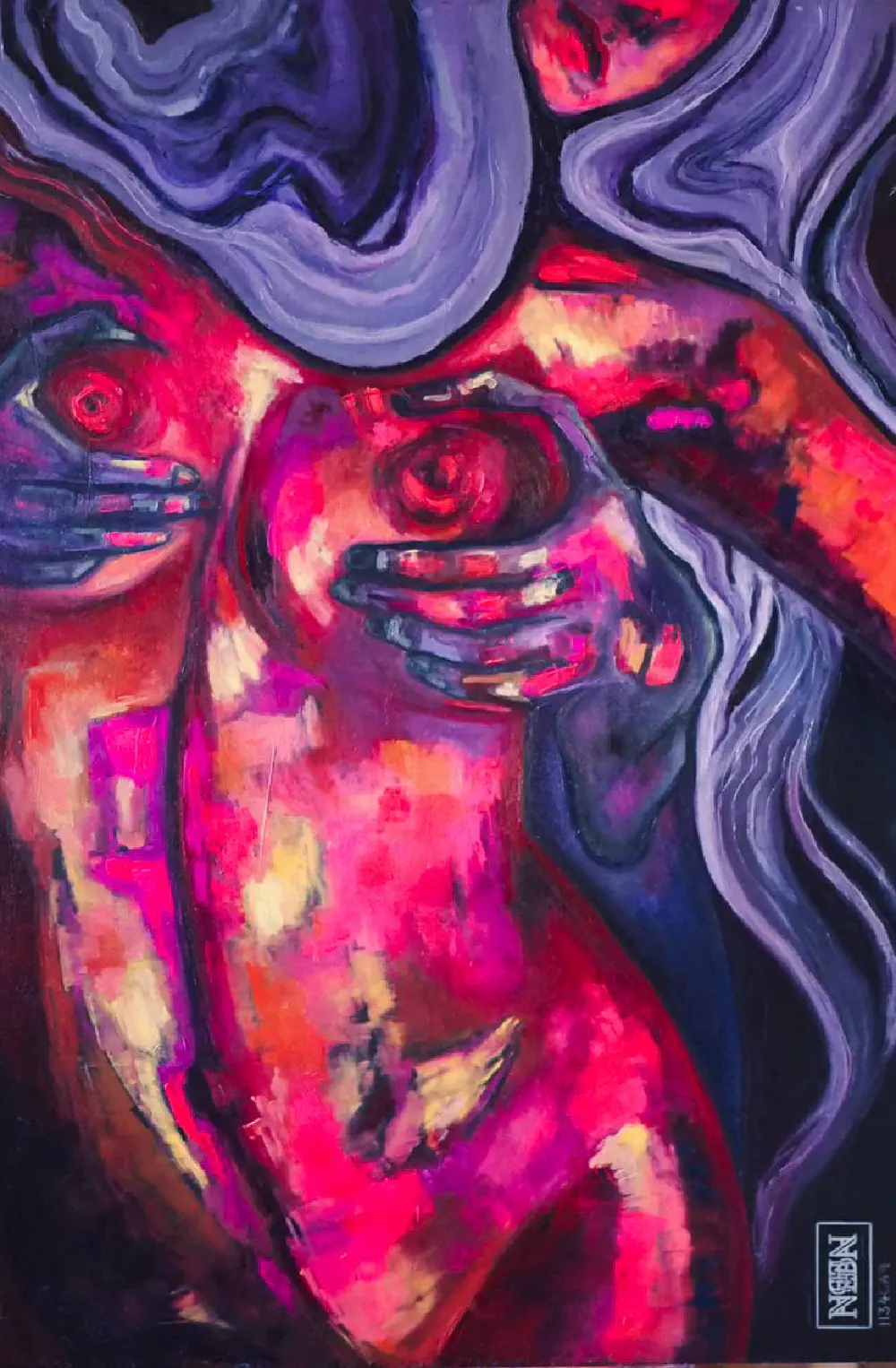 A91928 — oil on wood