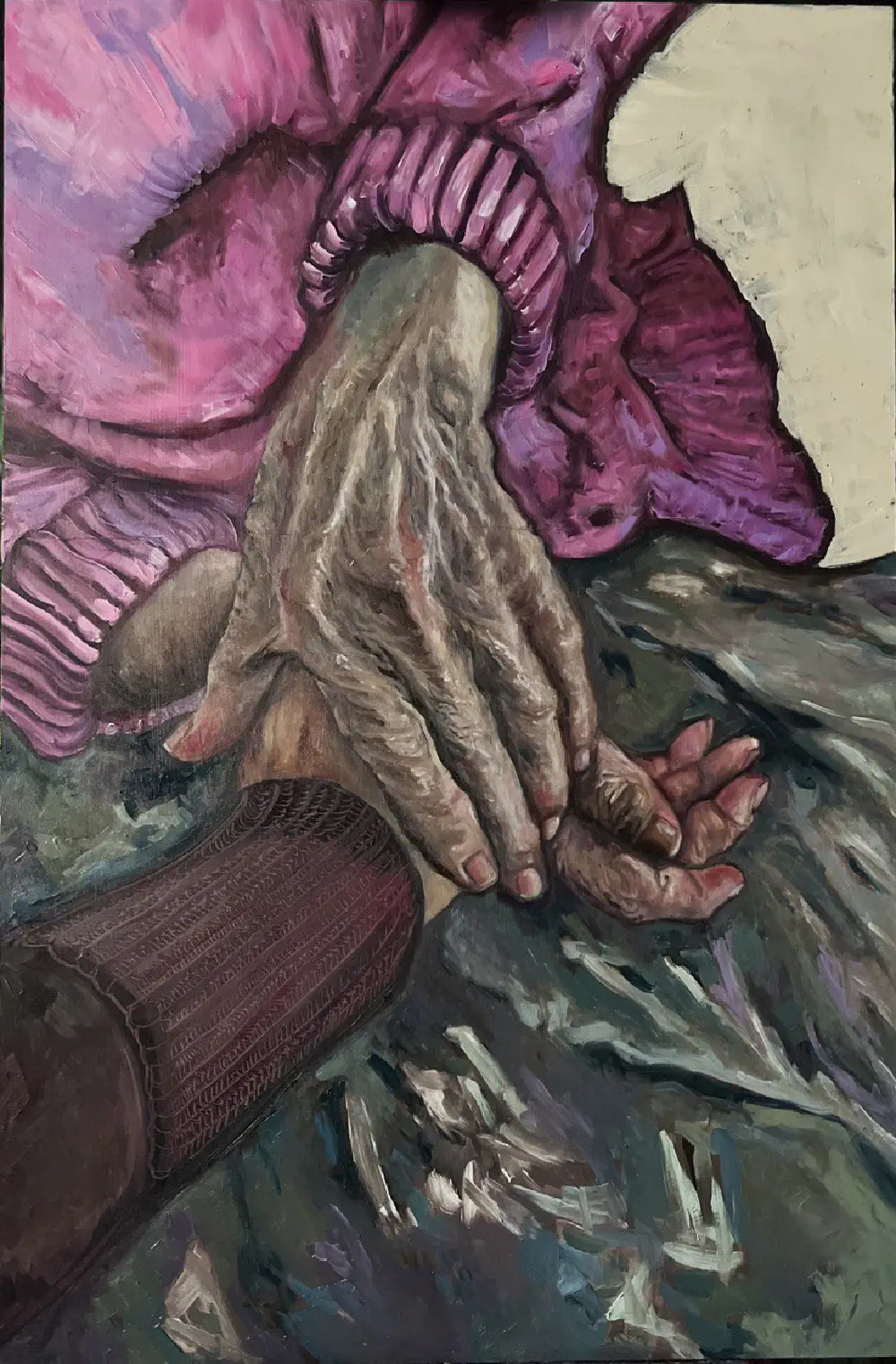 Love — oil on wood
