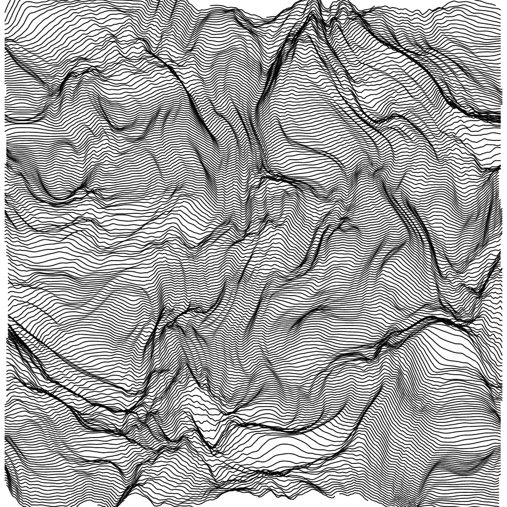 Geological Strata — procedural · SVG